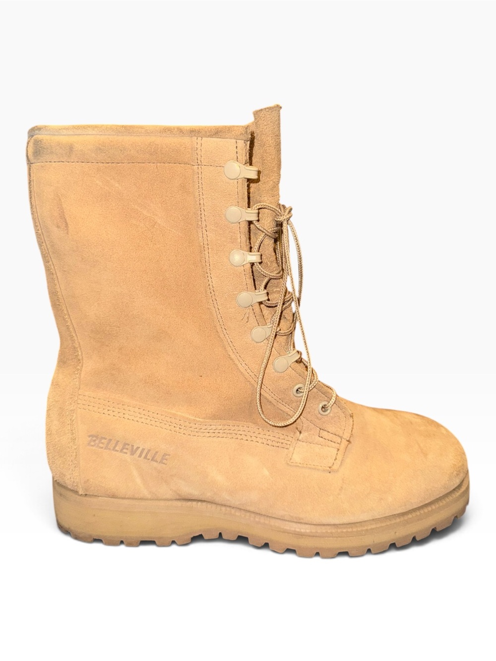 Belleville ICWT 9.5R Gore-Tex Vibram Military Combat Boots Tan Made in USA